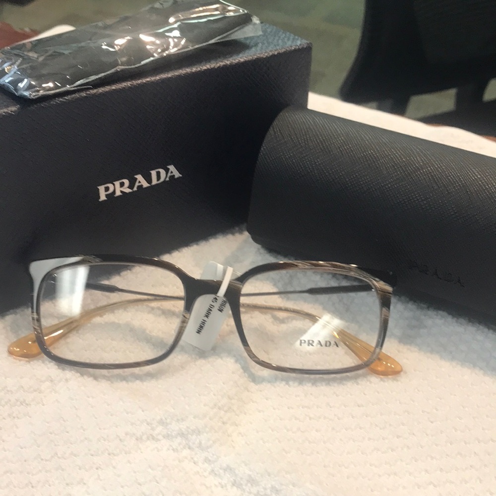 Rare Discontinued Prada 16UV opthalmic eyeglass frame. NEW never worn with tags